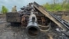 Разбитый российский танк в Украине (архивное фото)