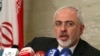 Iranian Foreign Minister Mohammad Javad Zarif attends a press conference in Kuwait on July 26.