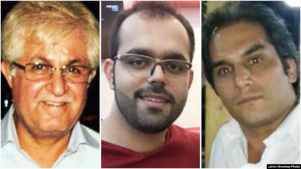 Pastor Victor Bet Tamraz, Amin Afshar Naderi and Hadi Asgari, three Christians who were sentenced to between 10 and 15 years in prison on July 2017.