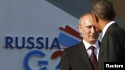 Vladimir Putin i Barak Obama