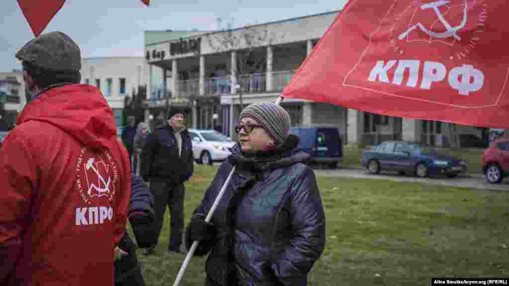 Kezlev kommunistleriniñ mitingi