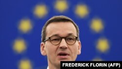 Mateusz Morawiecki, Strasbourg, 4 iulie 2018.