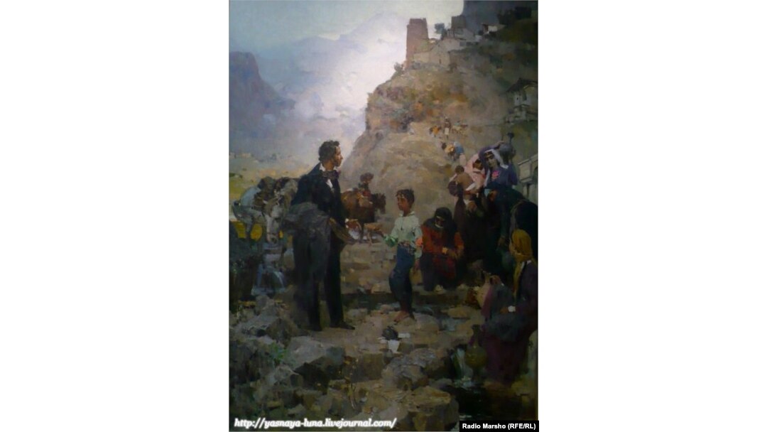 Пушкин Кавказехь, сурт диллинарг - Адвадзе В.И.,1957