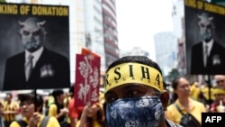 Malayziya baş nazirinin istefasını tələb edən aksiya. 2015-ci il, avqust