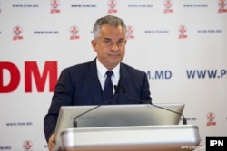 Moldovan politician and media tycoon Vlad Plahotniuc (file photo)
