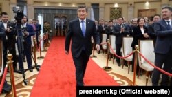 Новый президент Кыргызстана Сооронбай Жээнбеков.