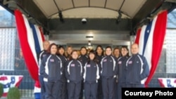 U.S. women's badminton team 
