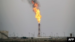 یکی از میادین نفتی عراق در نزدیکی بصره