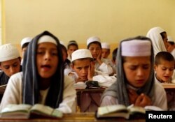 یک مدرسه دینی در کابل