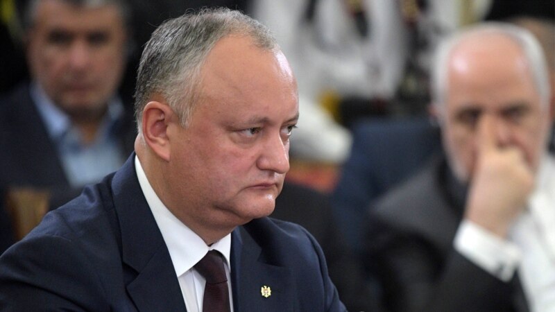 Молдованың элекке президенты Игорь Додон 72 сәгатькә тоткарланды