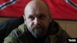Aleksei Mozgovoi pictured in the Luhansk region in October, 2014