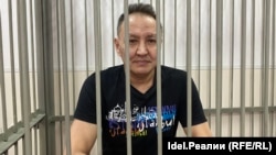 Airat Dilmukhametov appears in court in Samara on July 14.