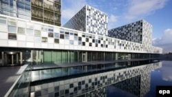 Netehrlands -- The building of the International Criminal Court (ICC) in The Hague, November 23, 2015