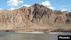 Armenia -- The river Arax marking the Armenian--Iranian border.