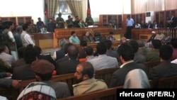 Pamje nga procesi i sotëm gjyqësor në Kabul
