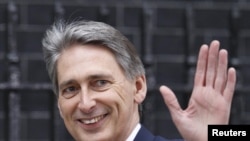 British Defense Secretary Philip Hammond