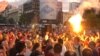 Desničarski protest dan uoči izbora u Srbiji