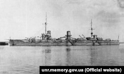 1917 рік. Лінійний корабель «Воля», найпотужніший на Чорноморському флоті, підняв український прапор вслід за крейсером «Пам’ять Меркурія»