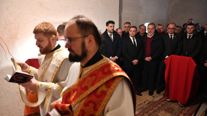 Vulin u manastiru u Crnoj Gori povodom godišnjice ubistva Pavla Bulatovića
