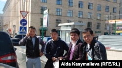 Kyrgyz migrants in Moscow