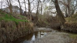 Река Кача в этом году значительно обмелела из-за малого количества осадков, как и другие реки Крыма