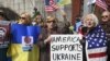 Акція протесту проти агресії Росії щодо України. Нью-Йорк, 27 березня 2014 року