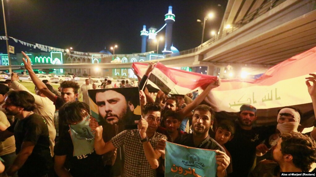 تصویری آرشیوی از هواداران مقتدا صدر