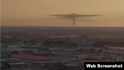 Выброс загрязняющих веществ на месторождении Карабатан в Атырауской области.