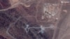 IRAN-CRISIS/A satellite view shows an overview of the Natanz nuclear facility and Pickaxe Mountain