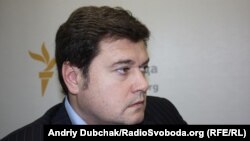 Валерій Бондик у студії Радіо Свобода