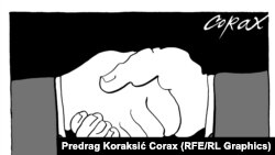 Karikature Predraga Koraksića Coraxa