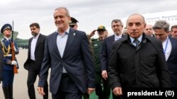 Məsud Pezeşkian Azərbaycana rəsmi səfərə gəlib