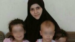 Уехавшая в Сирию уроженка Чечни Иман и ее дети
