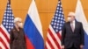 ABŞ dövlət katibinin müavini Uendi Şerman (solda) və Rusiya xarici işlər nazirinin müavini Sergey Ryabkov