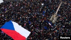 Հավաք Պրահայում, Չեխիա