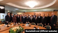 Delegaţia socialiştilor la Moscova