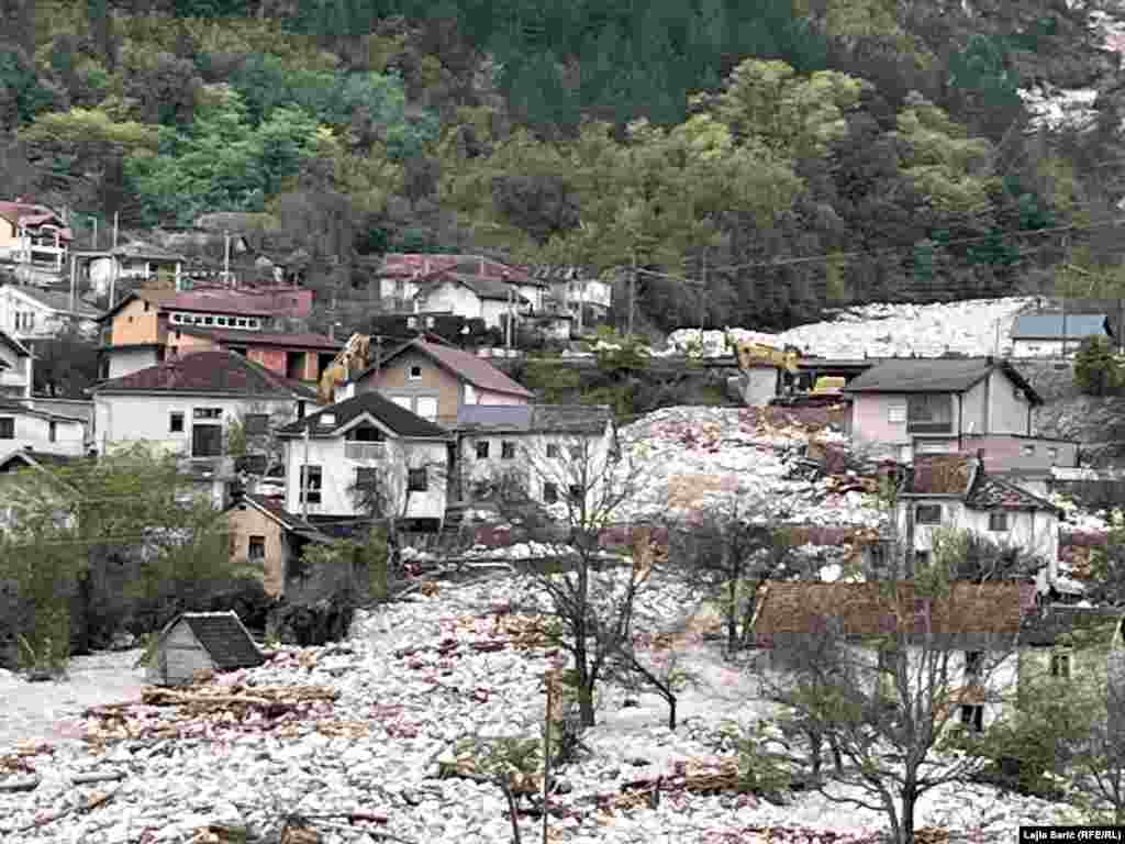 Authorities declared a state of emergency following the October 4 floods, which left some villages completely cut off and forced many residents to dig out of the ruins caused by the disaster in the Balkan nation of some 3.2 million people. Anel Steta, a volunteer worker from Mostar, said the situation in the Jablanica region was &quot;catastrophic.&quot;