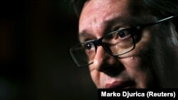 Српскиот претседател Александар Вучиќ