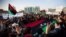 Одна из акций противников режима Каддафи в ливийском городе Тобрук