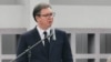 Serbian President Aleksandar Vucic (file photo)