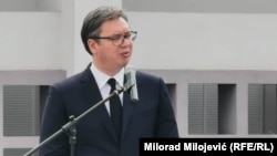 Serbian President Aleksandar Vucic (file photo)