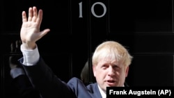 Britain's new prime minister, Boris Johnson