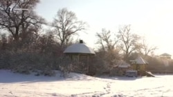 Кизил-Коба в закатных красках января (видео)