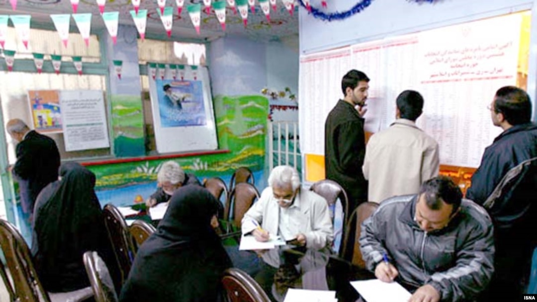 یکی از حوزه‌های اخذ رأی در انتخابات دور دوم مجلس شورای اسلامی در بهار ۸۷