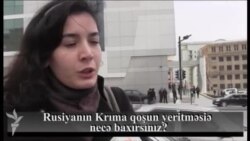 Rusiyanın Krıma qoşun yeritməsinə necə baxırsınız?