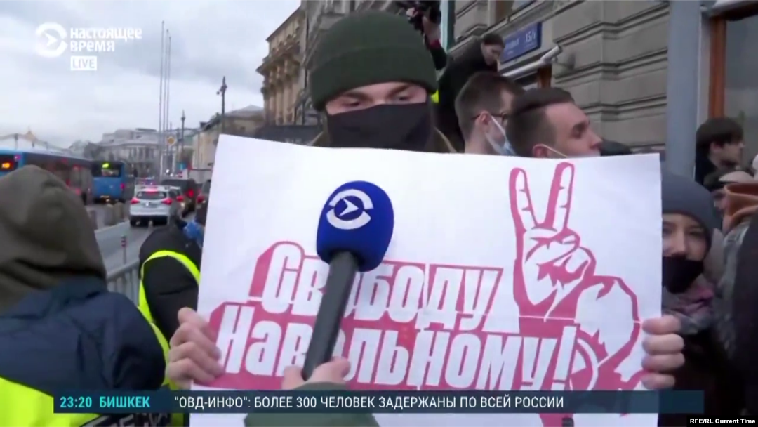 The arrest and death of Kremlin critic Aleksei Navalny led to street protests amid a crackdown on critics that has intensified following Russia's full-scale invasion of Ukraine.