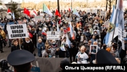 اعتراضها در شهر خباروفسک در پیوند به برکناری والی این شهر