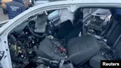 რუსეთის საგამოძიებო კომიტეტმა გაავრცელა აფეთქებული ავტომობილის ფოტო