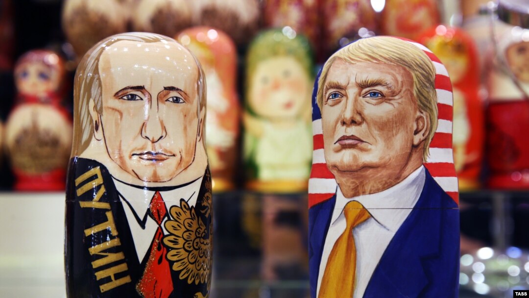 Organizers say the purpose of the event in support of U.S. President-elect Donald Trump is “to express hope for improving U.S.-Russian relations.” 