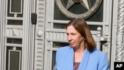Ambasadorica SAD u Rusiji Lynne Tracy, Moskva, april 2023.